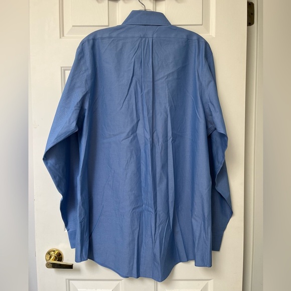 Brooks Brothers 1818 Regent Fit Blue Dress Shirt - Picture 8 of 14